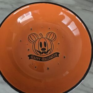 Disney Black and Orange Bowl